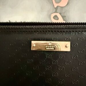 Gucci Black Leather Wallet